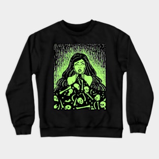 Green Mother of Death Crewneck Sweatshirt